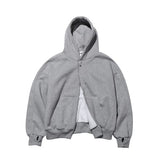Flory Snap Two-Way Hooded Zip-Up