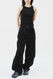 (W) Blues Parachute Pants