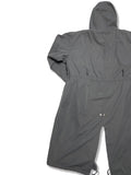 Long Maxi Overfit Hooded Trench Coat