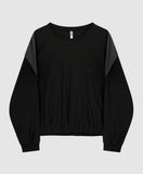 Layered Mesh Nylon Sweatshirts