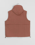 [Unisex] iie Pocket Nylon Hooded Vest