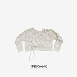 Lofen Ribbon String Sweatshirt