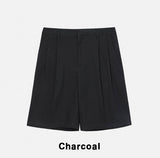 Soz Two-Tuck Bermuda Cotton Pants