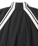 Stung Leather Track Balloon Zip-Up