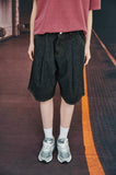 Balloon One Tuck Dart Shorts