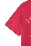 Flower Pigment Oversized Fit Short Sleeve