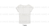 BACK BUTTON SLIT TEE