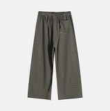 Wearing Stripe Banding Pants