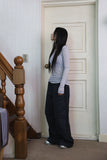 Side pinch frill pants
