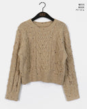 Natta Bokashi Cable Round Knit