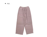 Zimmer Nylon Color Matching Wide Banding Pants