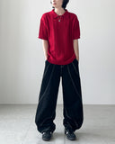 Twister Stitch Wide Pants