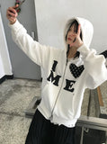 L♡VE ME HOOD ZIP-UP