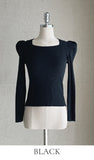 Willet Square Puff Knit