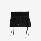 Vne Nylon String Mini Skirt