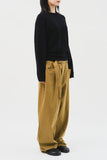 Rosy Belted Wide Pants