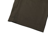 Stool side deep tuck chino pants