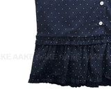 [BAG SET] DOT FRILL SLEEVELESS