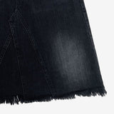 Healy midi jean skirt