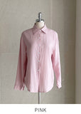 [Plan] Ollen Summer Linen Collar Shirt