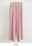 Light Cool Pintuck Wide Slacks