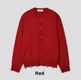 Forte Damage Crop Cardigan