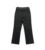 EYELET DOUBLE WAIST PANTS