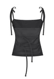 [mnem] layering open-back bustier