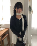 Bijou Vivid Button Wool Cardigan