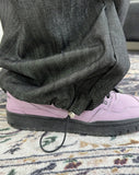 Kyren Balloon Pintuck Denim Pants
