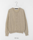 Muni Cashmere Round Knit Cardigan