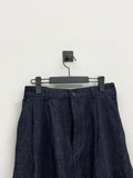 S/S Selvage Linen Balloon Denim (raw indigo)