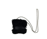 Fanta Mini Fur Belt Chain Cross Bag