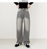 Cats Denim Wide Pants