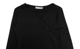 Dinto Muffler Unbalance Cardigan Set