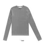 WOOL SLIM LONG SLEEVE