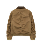 Detroit Shirring Bomber Jacket
