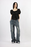 Danbi frill blouse