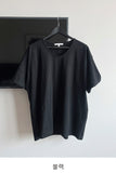 Jun Inner U-Neck Washing Short Sleeve Tee