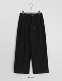 Houdini Corduroy Pintuck Brushed Wide Pants