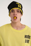 I'm hot double beanie