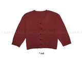 (WOOL) FLUFFY CARDIGAN