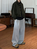 High-neck Crop Nylon Jacket