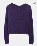 Bijou Vivid Button Wool Cardigan