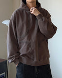 Pigment Reverse Taping Hoodie