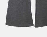 Laden Shirring Bootcut Skirt Pants