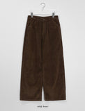 Koruni Corduroy Wide Pants