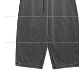 Oat herringbone side pintuck balloon pants