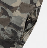 Mulve Zipper Cargo Bermuda Pants
