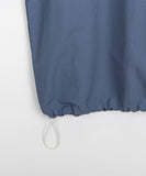 [BAONHAUS] Tempu nylon half-zip anorak hood